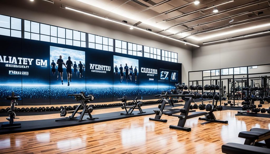 LED Wall for Gyms in Kalispell