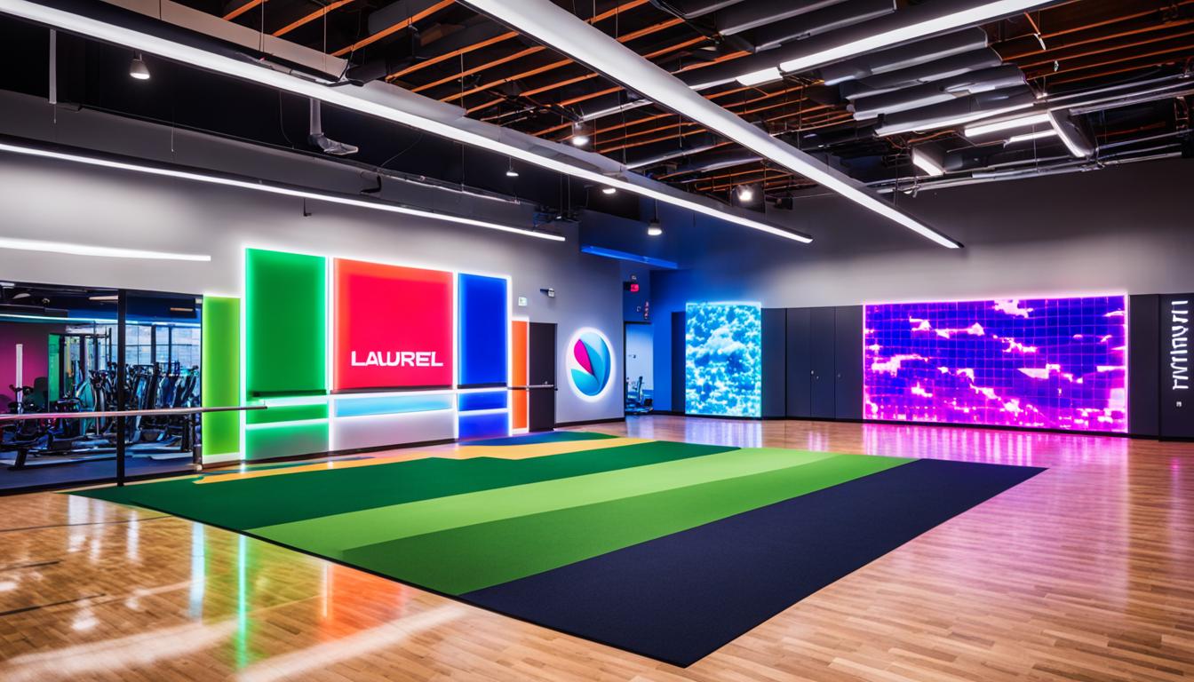 LED Wall for Gyms in Laurel