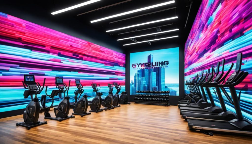 LED Wall for Gyms in Sidney