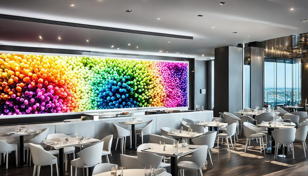 LED Wall for Restaurants, Cafes and Bars in Belgrade