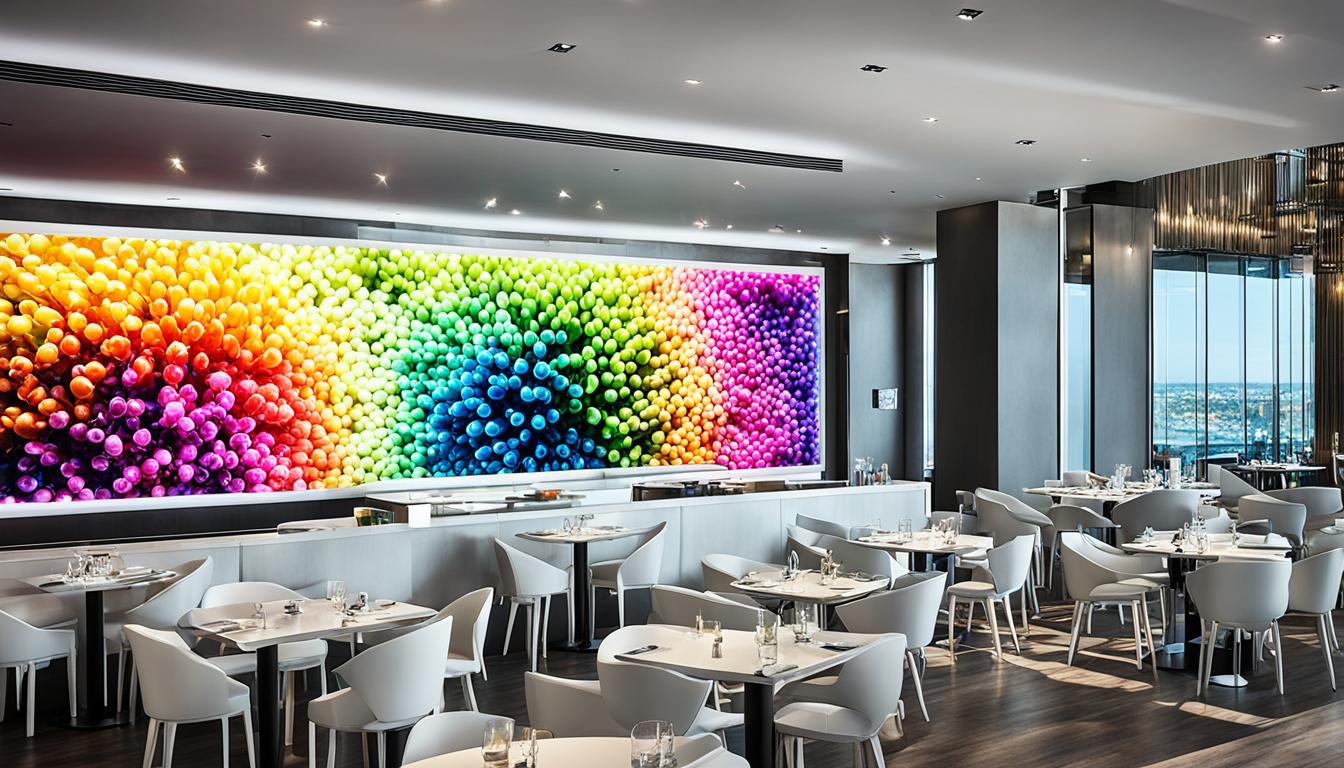 LED Wall for Restaurants, Cafes and Bars in Belgrade