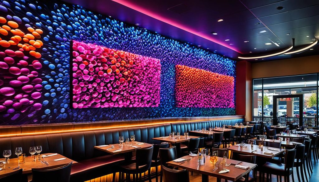 LED Wall for Restaurants, Cafes and Bars in Columbia Falls