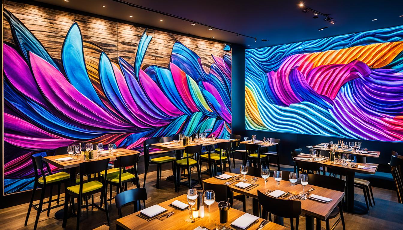 LED Wall for Restaurants, Cafes and Bars in Havre