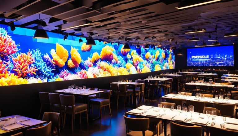 LED Wall for Restaurants, Cafes and Bars in Sidney