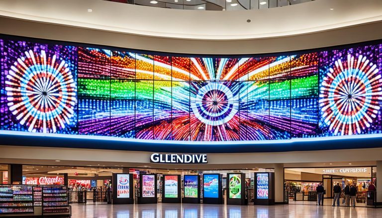 LED Wall for Shopping Malls in Glendive