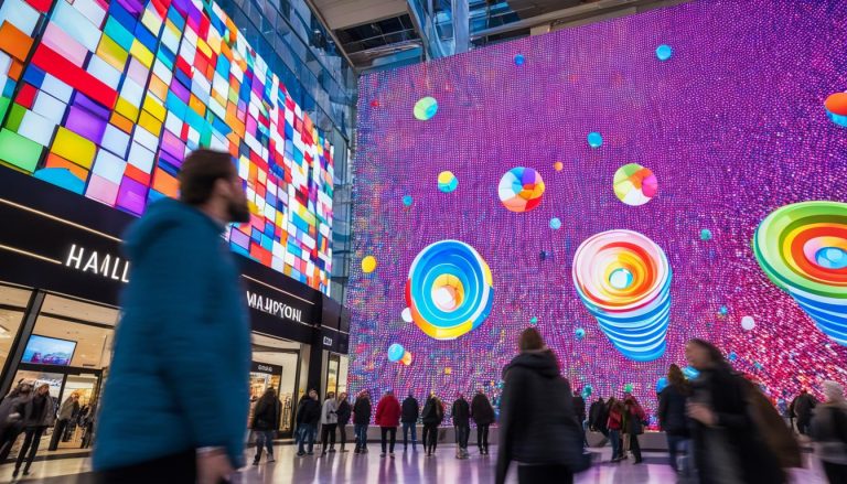 LED Wall for Shopping Malls in Hamilton