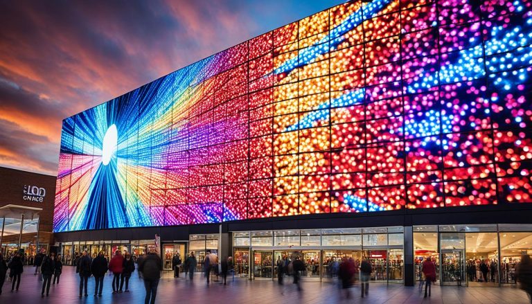 LED Wall for Shopping Malls in Polson