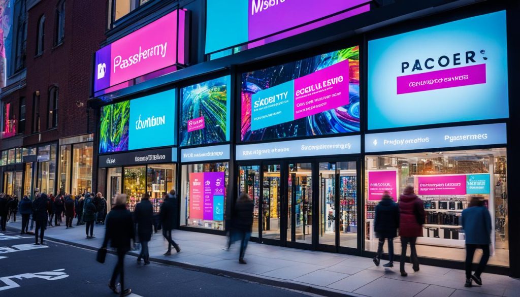 LED Wall for Storefront Advertising in Belgrade