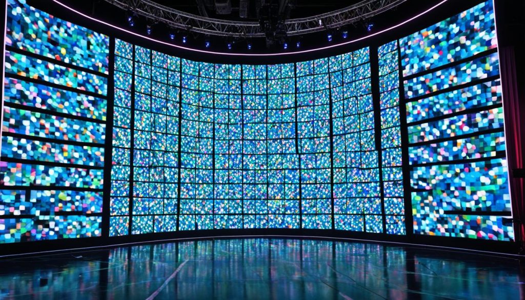 LED Wall for Virtual Production in Helena