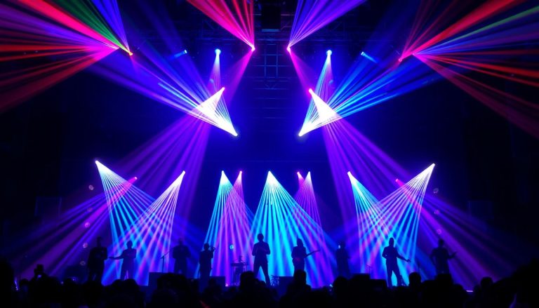 LED Stage for Sangeet in Taft