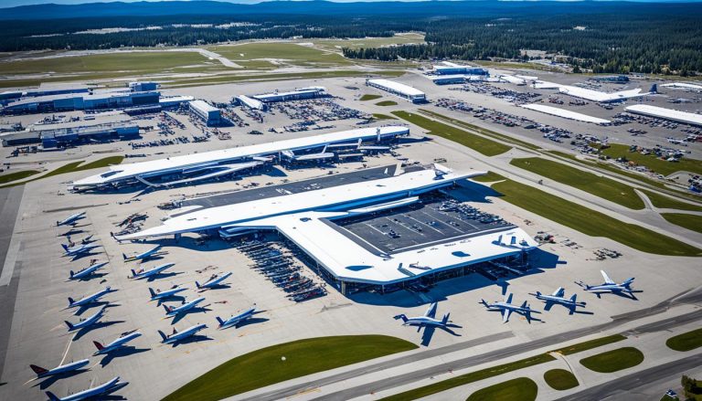 LED Wall for Airports in Lander