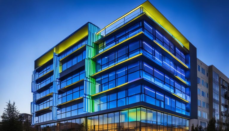 LED Wall for Apartment Buildings in Douglas