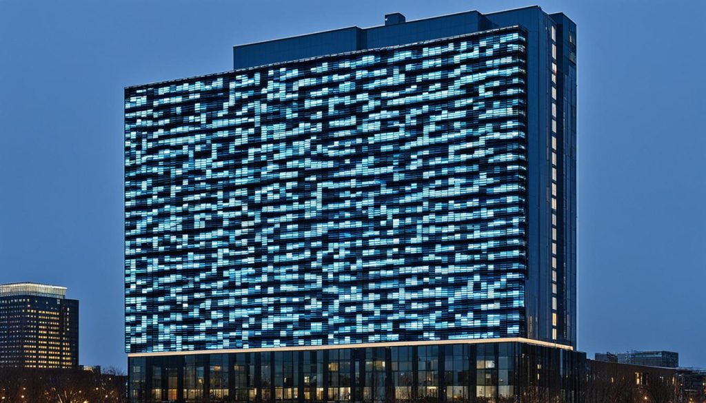 LED Wall for Apartment Buildings in Stratford