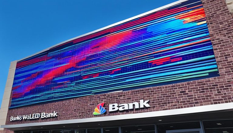 LED Wall for Banks in East Hartford