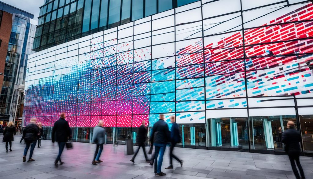 LED Wall for Banks in Manchester