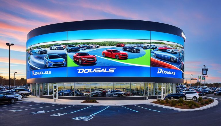 LED Wall for Car Dealerships in Douglas