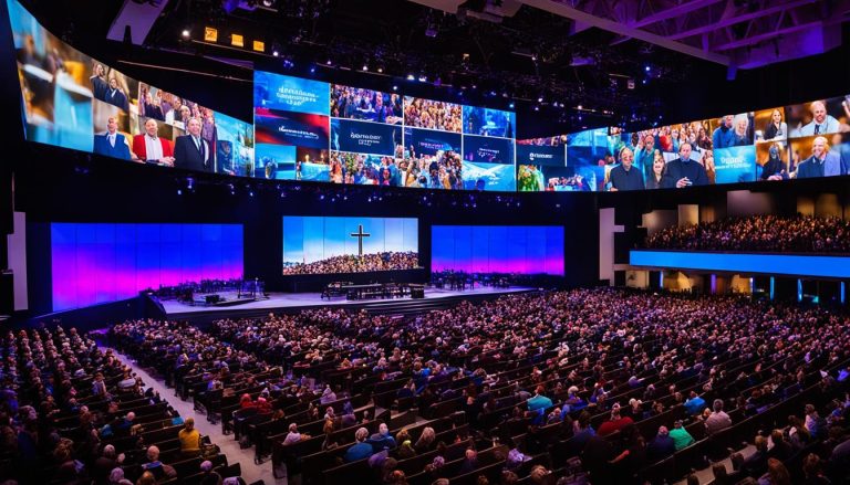 LED Wall for Churches in Cody