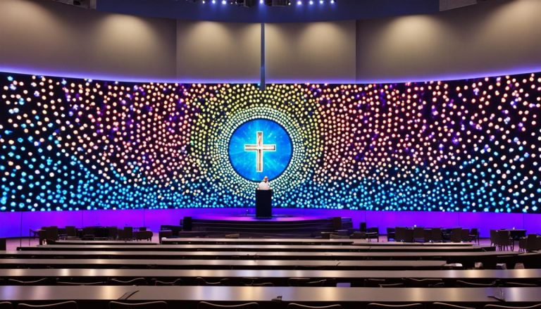 LED Wall for Churches in Lander