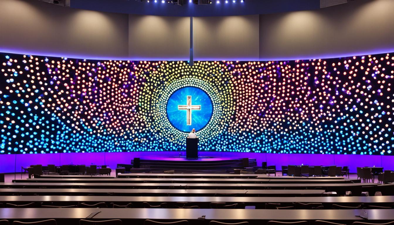 LED Wall for Churches in Lander
