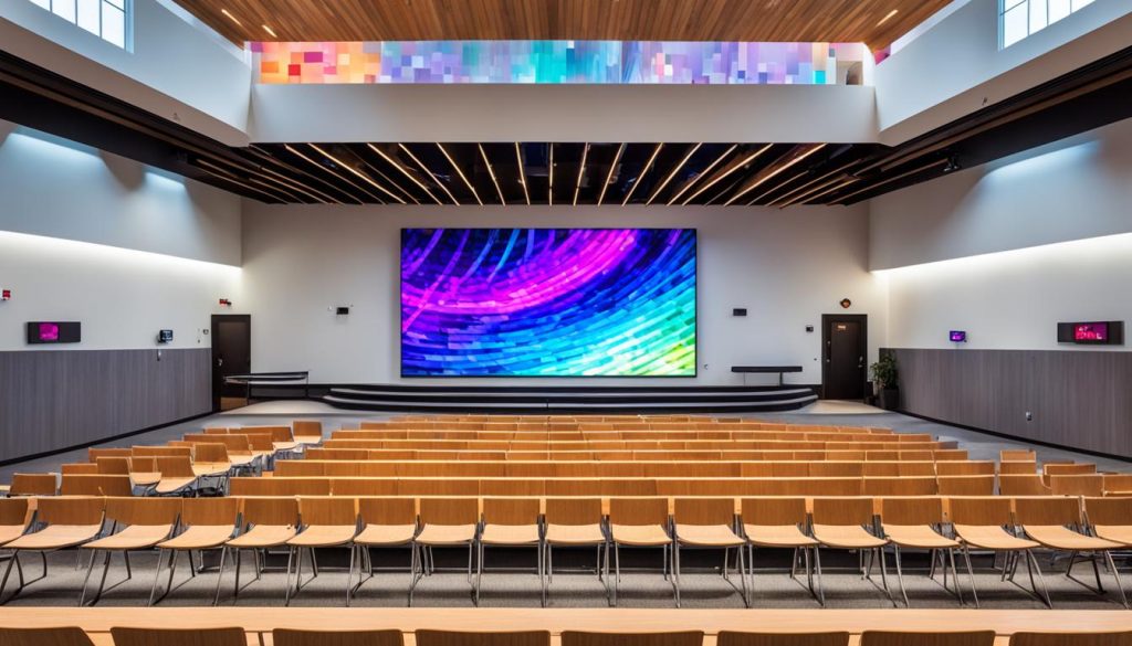 LED Wall for Churches in Milford