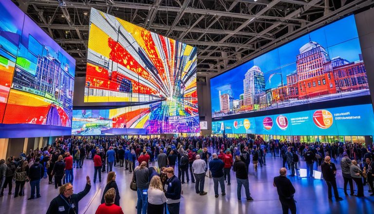 LED Wall for Conventions in East Hartford