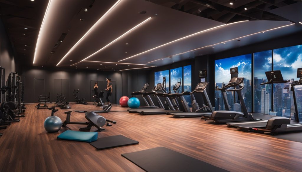 LED Wall for Gyms in Stratford