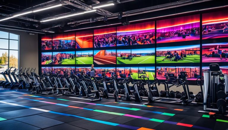 LED Wall for Gyms in Worland