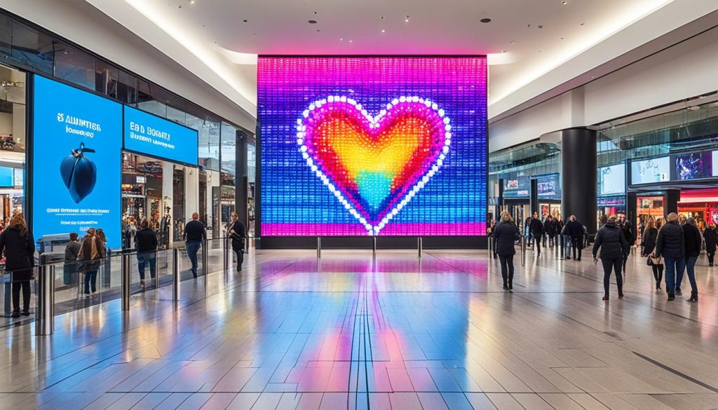 LED Wall for Shopping Malls in Manchester