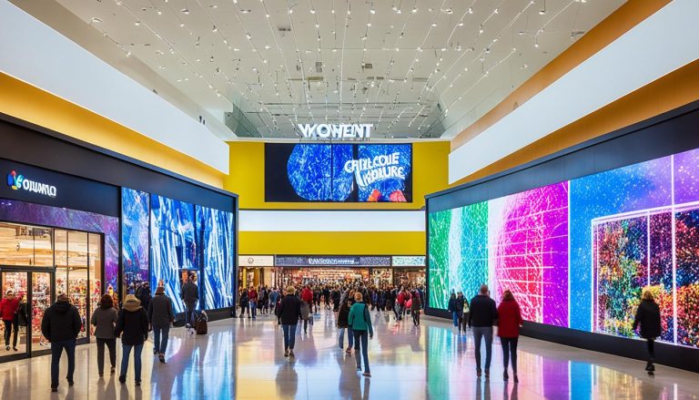 LED Wall for Shopping Malls in West Haven