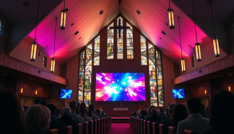 LED Screen for Church in Bedford