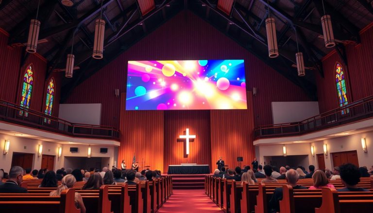 LED Screen for Church in Dover