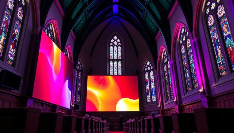 LED Screen for Church in Manchester