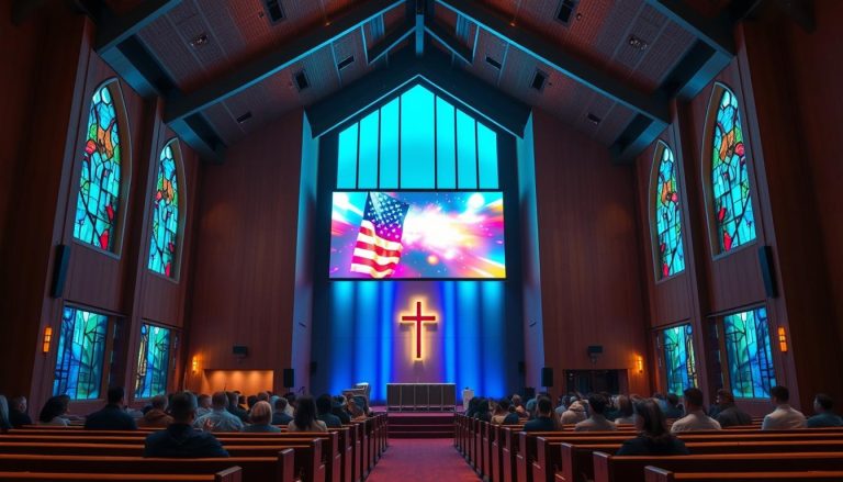 LED Screen for Church in Milford