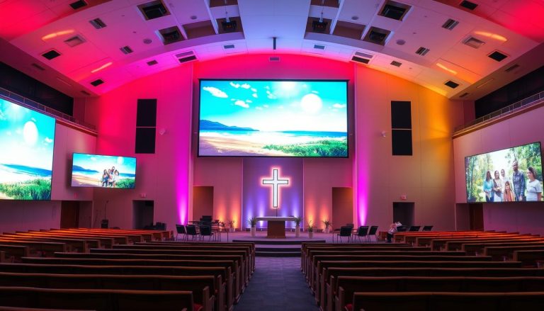 LED Screen for Church in Pelham