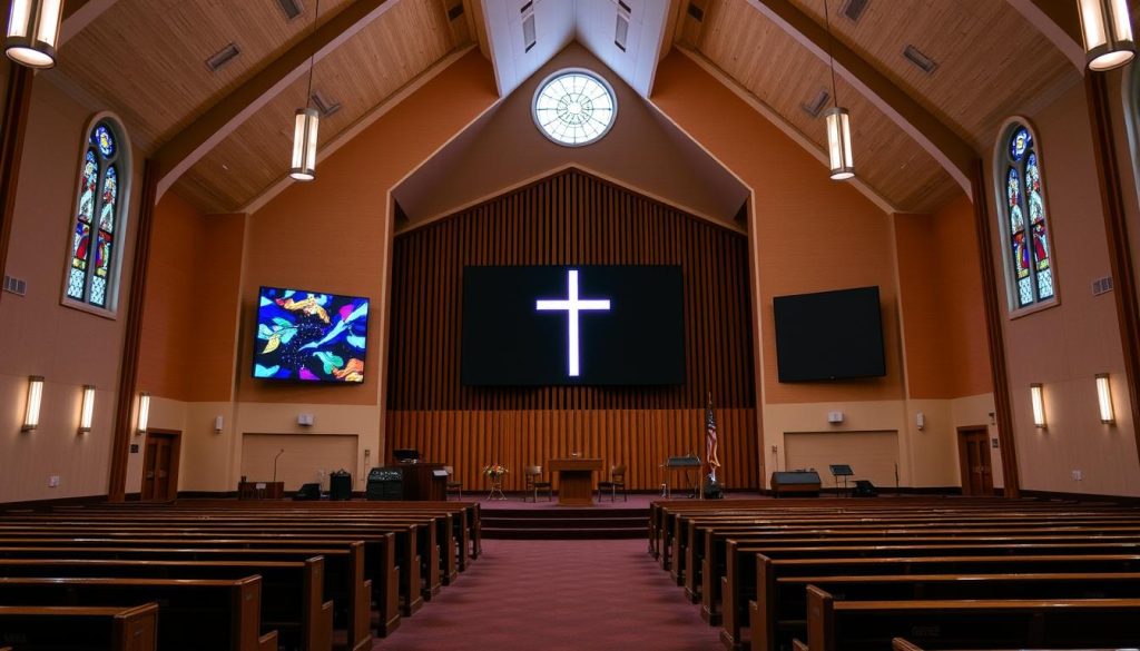 LED Screen for Church in Rochester