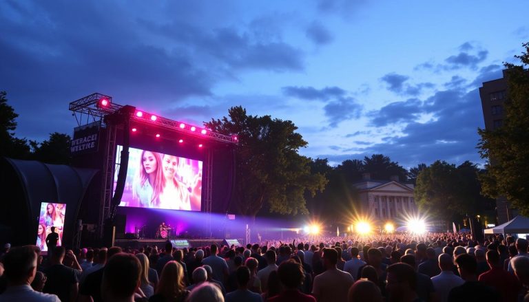 LED Stage Screens in Pelham