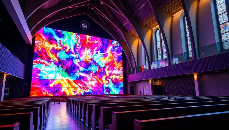 LED Wall for Church in Manchester