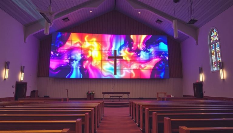 LED Wall for Church in Nashua