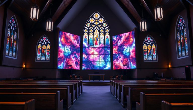 LED Wall for Church in Portsmouth