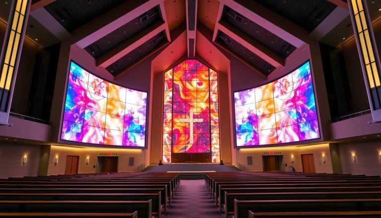 LED Wall for Church in Salem