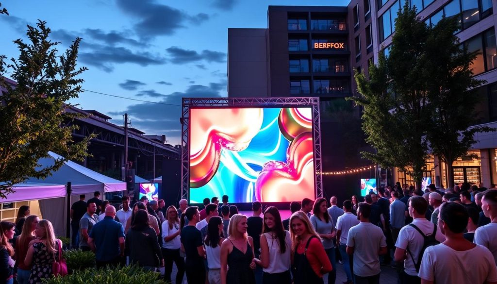 Portable LED Wall in Bedford