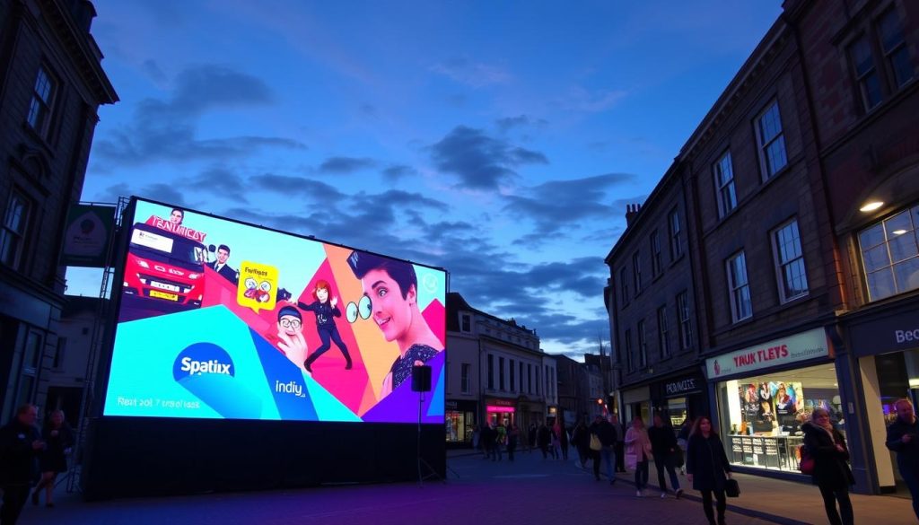 Portable LED Wall in Derry