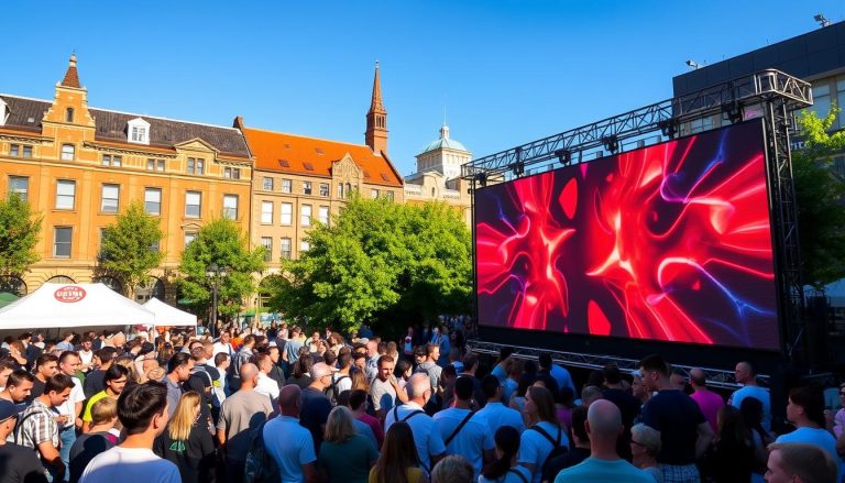 Portable LED Wall in Durham