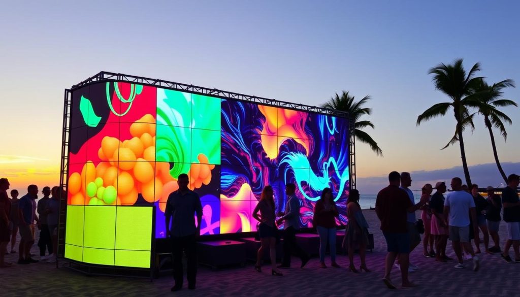 Portable LED Wall in Hampton