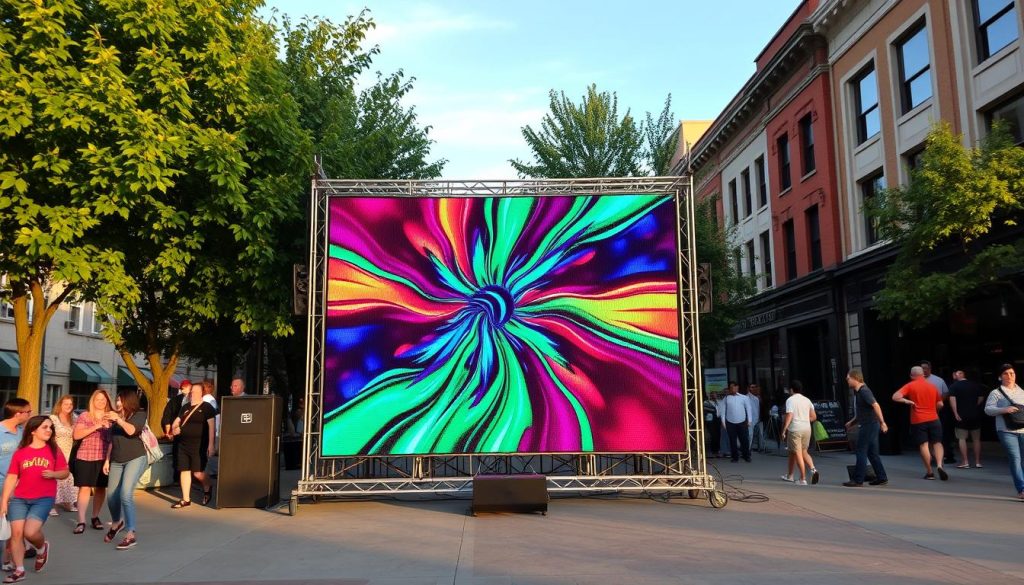 Portable LED Wall in Keene