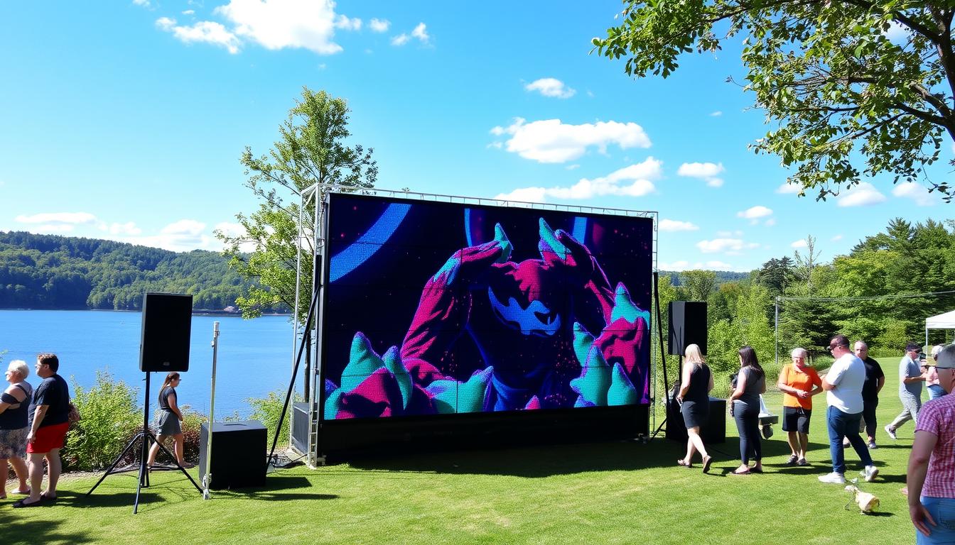 Portable LED Wall in Milford