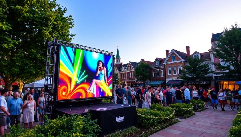 Portable LED Wall in Nashua