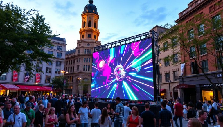 Portable LED Wall in Rochester