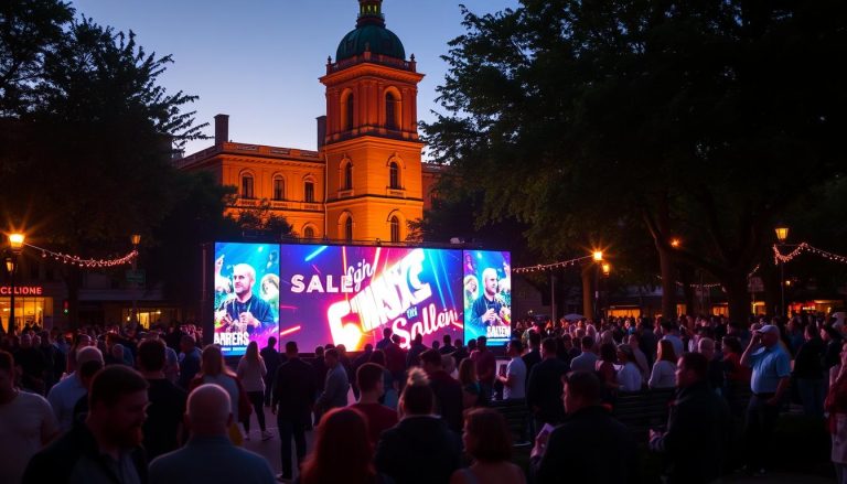 Portable LED Wall in Salem