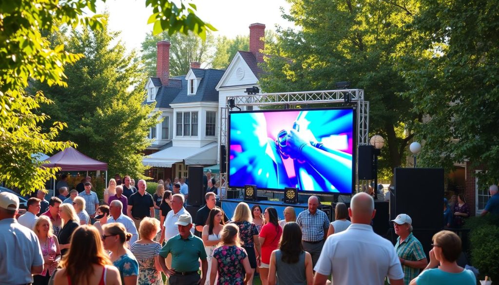 Portable LED Wall in Windham